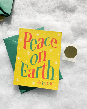 Open image in slideshow, Peace on Earth
